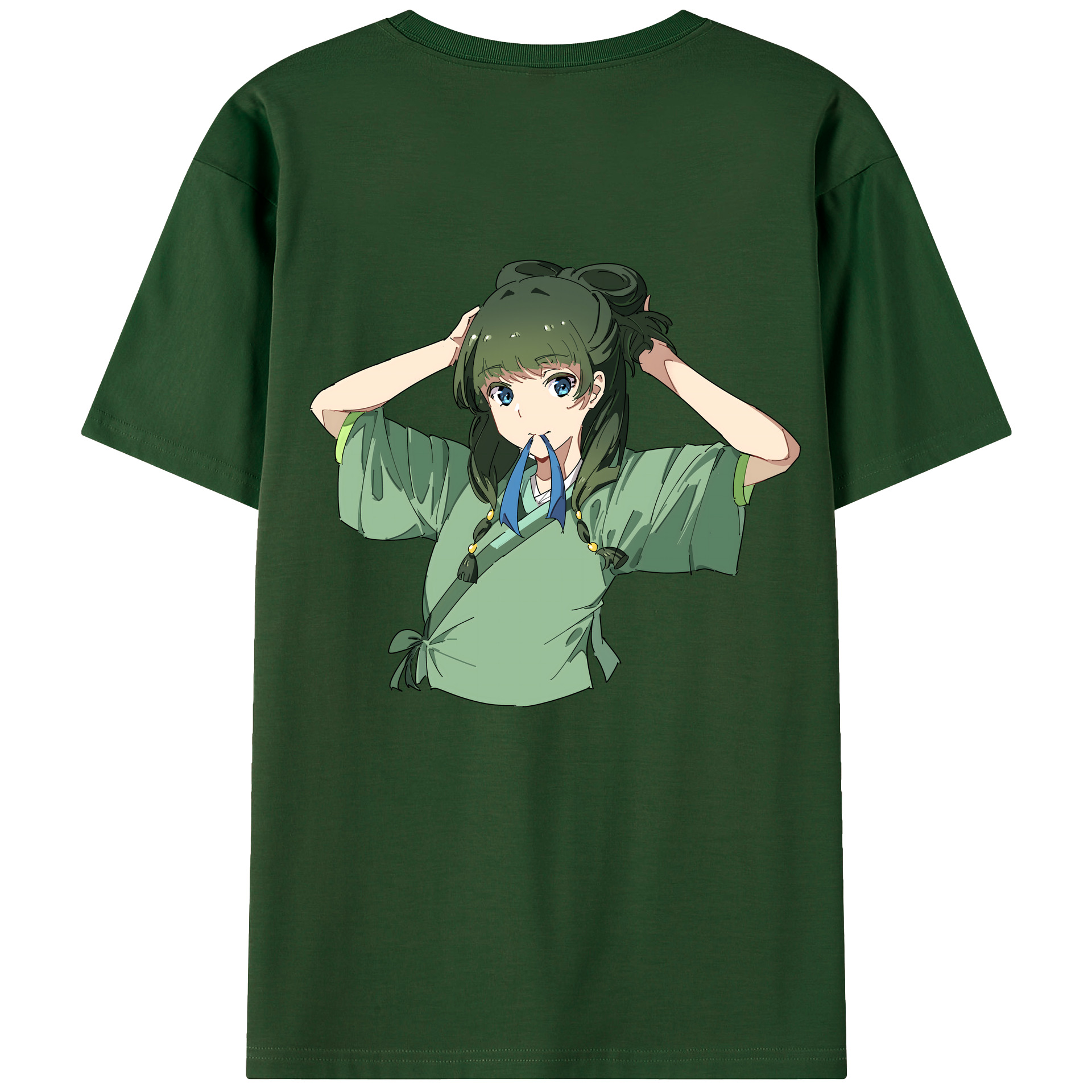 （画像用） 薬屋のひとりごと The Apothecary Diaries 綿100％半袖Tシャツ（背面プリント）